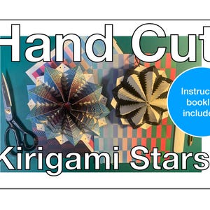 Origami - Kirigami Star- Digital Download