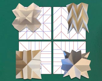 Origami Square Creative Folding Kit- Digital Score Files