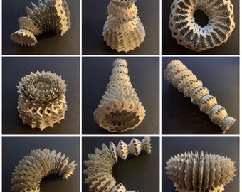 Knitted and Tapered Origami Digital Download