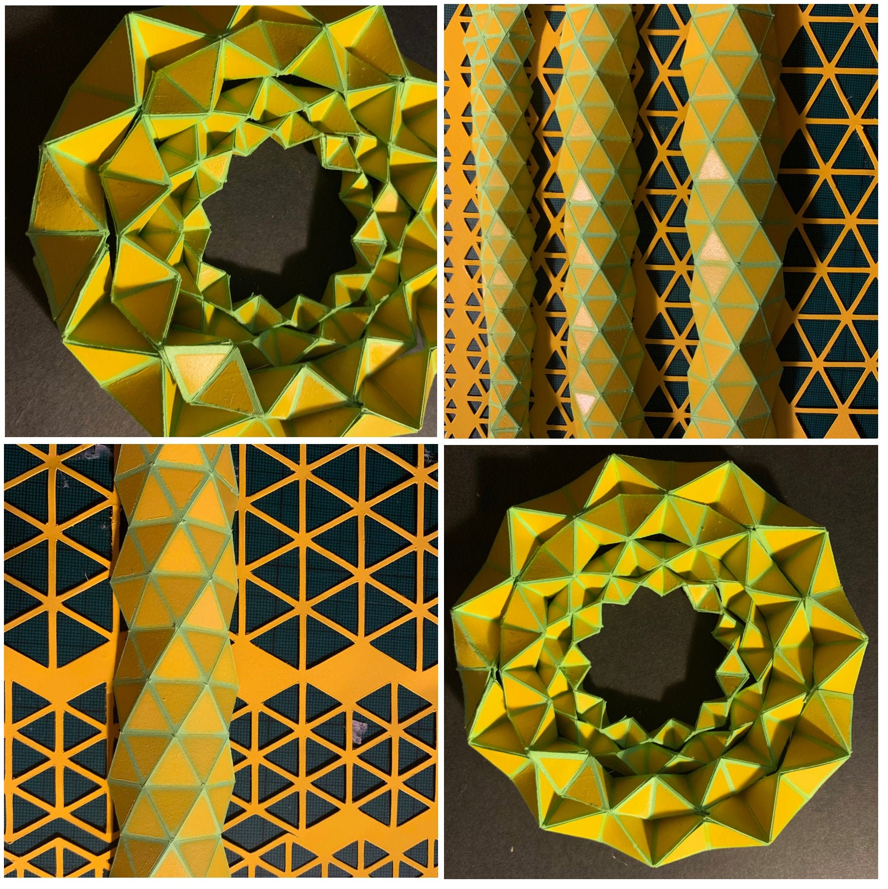 Origami Strip Paper Cut Mandala Digital Download Incremental Sizes SVG