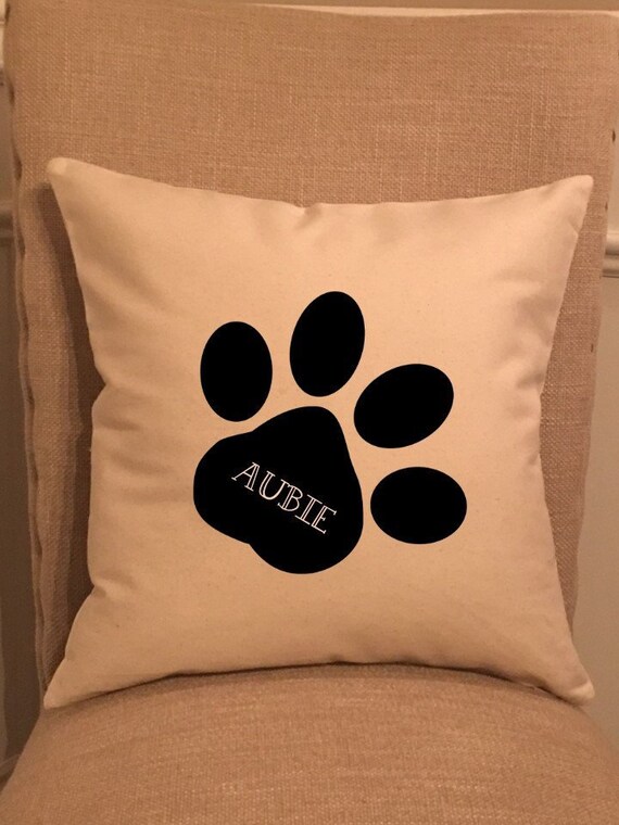 Print pet top on pillow