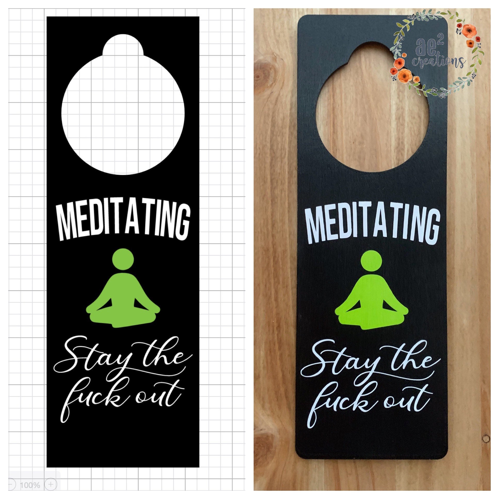 Custom Wooden Door Knob Hanger Door Knob Hook Hanger Etsy