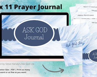 Printable Prayer Journal/ Prayer Planner/ Prayer Journal/ printable journal/ Prayer Journaling/ Christian Prayer Planner/ Journal Printable