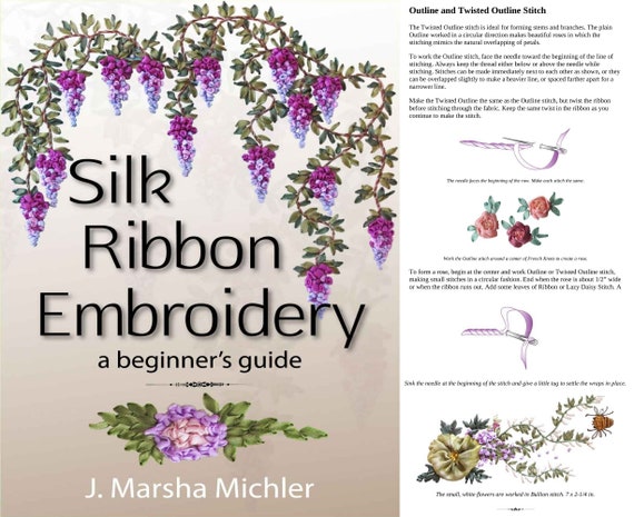 Ribbon Embroidery Books and Tutorials