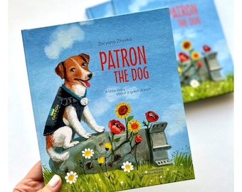 Ukrainian children kids book Patron dog | fairy tales | gift from Ukraine | gifts for kids