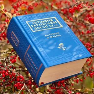 Ukraińska książka poetycka „Antologia poezji ukraińskiej XX wieku: od Tyczyna do Żadan” | prezenty literackie