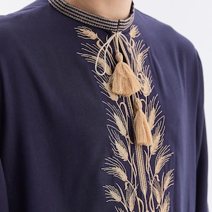 Vyshyvanka for Men – Embroidered Linen Shirt – Ukrainian Shirt – Made in Ukraine – Mens Slavic Clothing – Traditional Gift