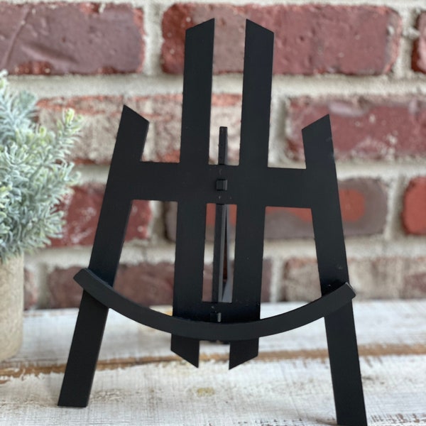 Round Sign Stand Etsy