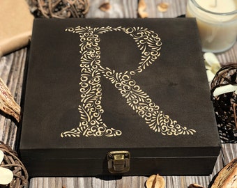 Letter R Box Etsy