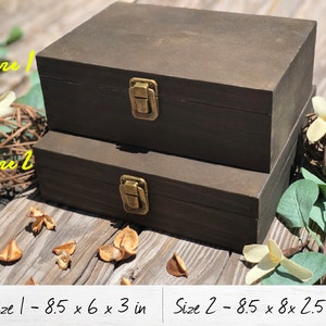 Our Adventures Box, Merry Christmas, Wooden Box, Custom Box, Keepsake Box, Memory Box, Wooden Anniversary Gift, Engraved Box, Travel Gifts image 9