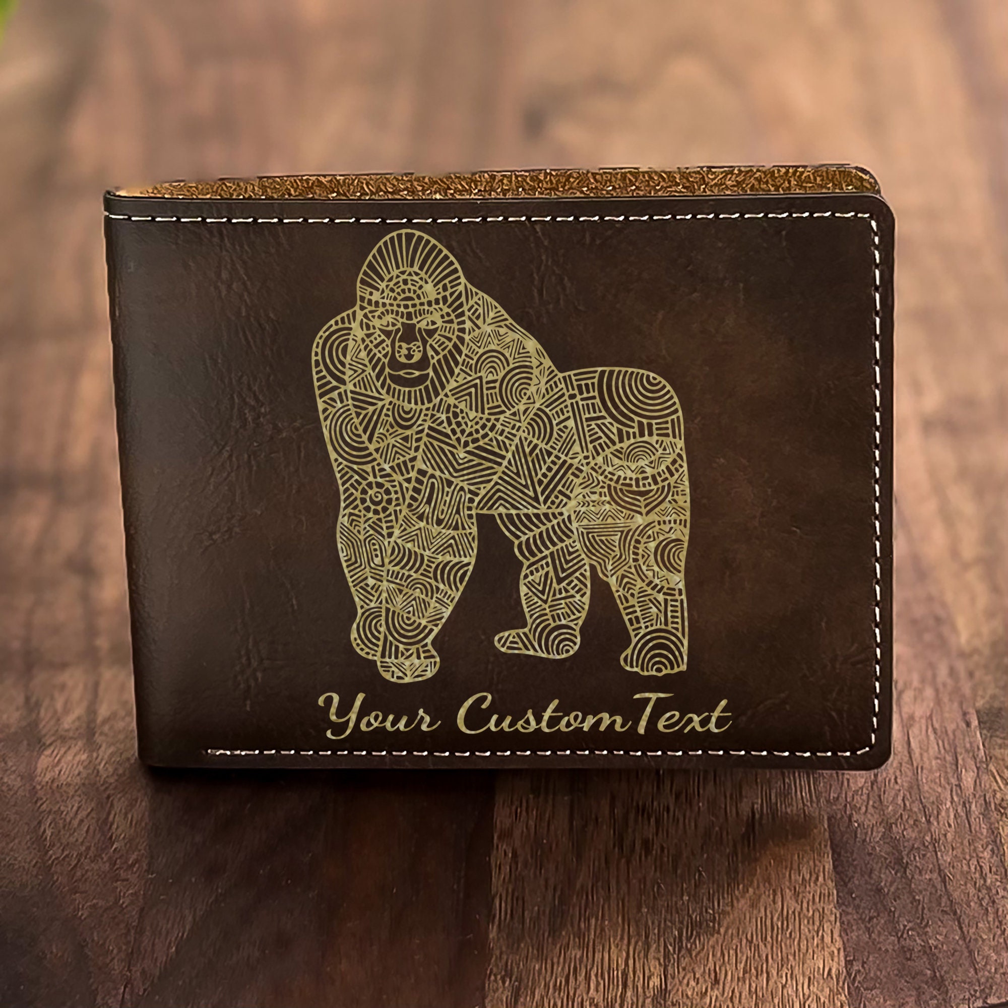Animals of The Catskills L-Fold Leather Wallet