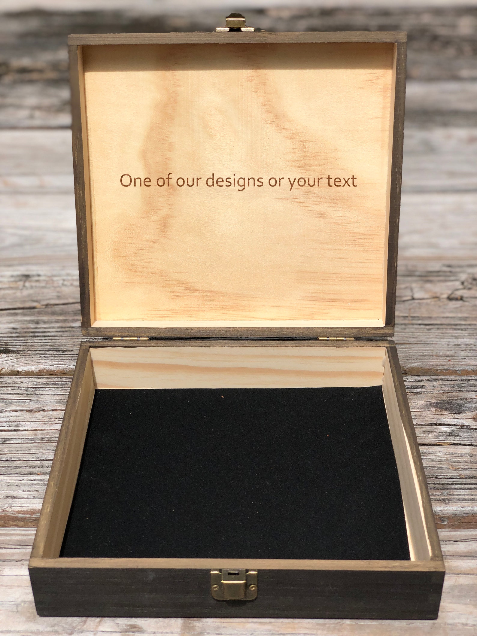 Personalized Box Wooden Custom Box Arrows Keepsake Box Etsy