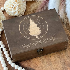 Teacher Gifts Personalized, Memorial Box, Keepsake Box, Custom Box, Wooden Box, Custom Wood Engraving, Anniversary Gifts For Him