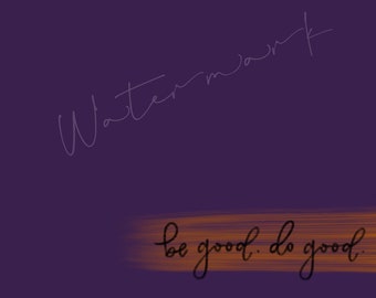 Motivational wallpaper- be good, do good.