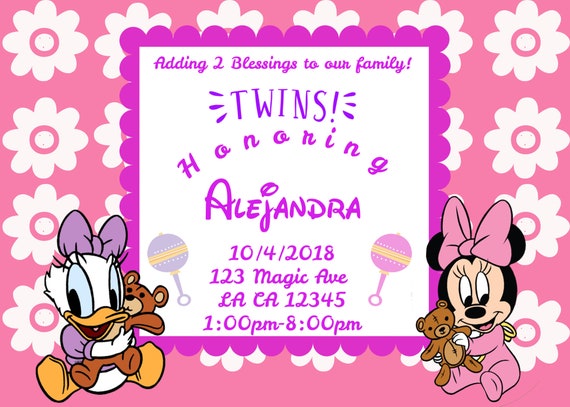 Unique Baby Shower Invitations Less Than 1 Fish Baby Shower