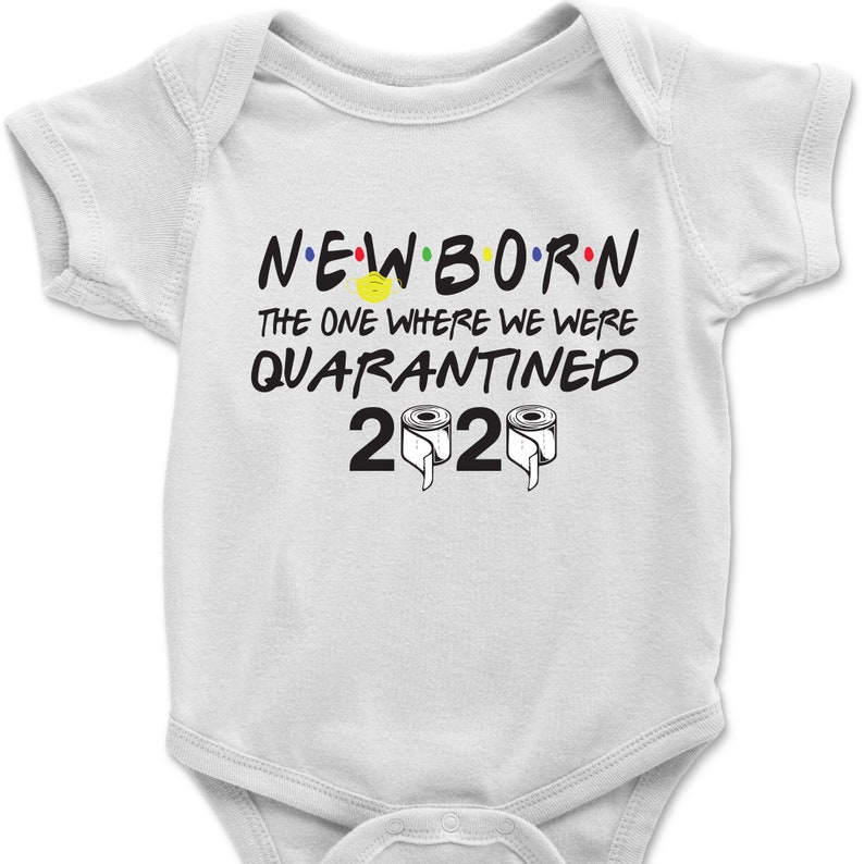 Download Newborn Baby 2020 The One Where We Were Quarantined SVG | Etsy