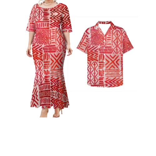 matching dress and mens shirt Yuyamidu His Hers Outfits Women's Summer Hawaiian Shirts Button Up Casual Loose Split Long Maxi Dress with Pockets Matching Tropical Outfits for Couples Woman M sun dress Tropical Dark Leaf Matching Outfits