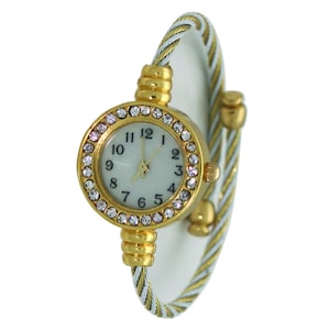 NIMI Petite Twisted Bangle Bracelet Watch