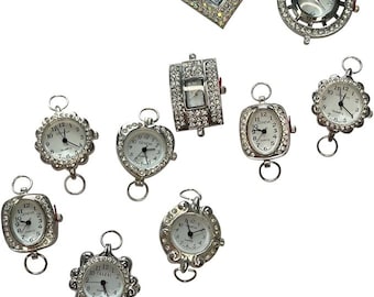 NIMI 10-PieceWatch Face Set for Beading and Jewelry Making