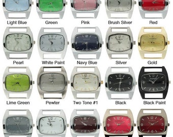 NIMI 5 Piece Assorted Large Watch Faces with Solid Bar