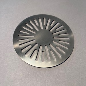 Heat diffuser to be used with fondue candle stand
