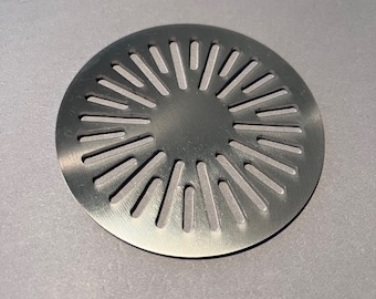 Heat diffuser to be used with fondue candle stand