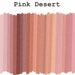 Pink Modern Color Pallet Warm Desert Neutrals Terracotta Pinks - Etsy