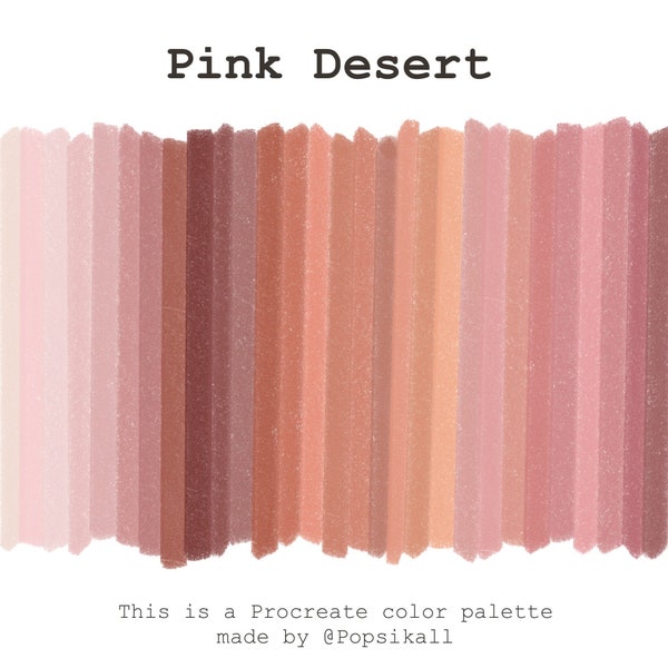 Pink Modern Color Pallet | Warm Desert Neutrals | Terracotta Pinks