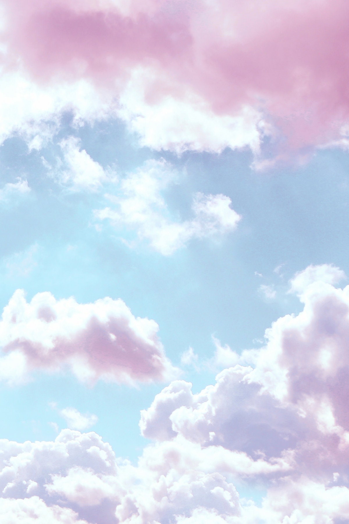 Light Blue And Pink Aesthetic - Artled