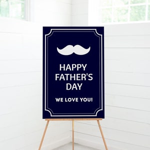 Father&#39;s Day Welcome Sign, Father&#39;s Day Decorations, Custom Father&#39;s Day Sign, Gifts for Dad, First Father&#39;s Day Gift, Happy Father&#39;s Day