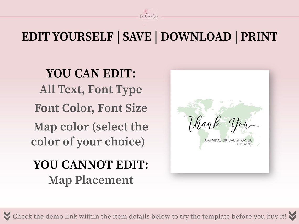 Map Wrapper Layout Design World Map Chocolate Bar Wrapper Template: Travel Party Favors (digital ...