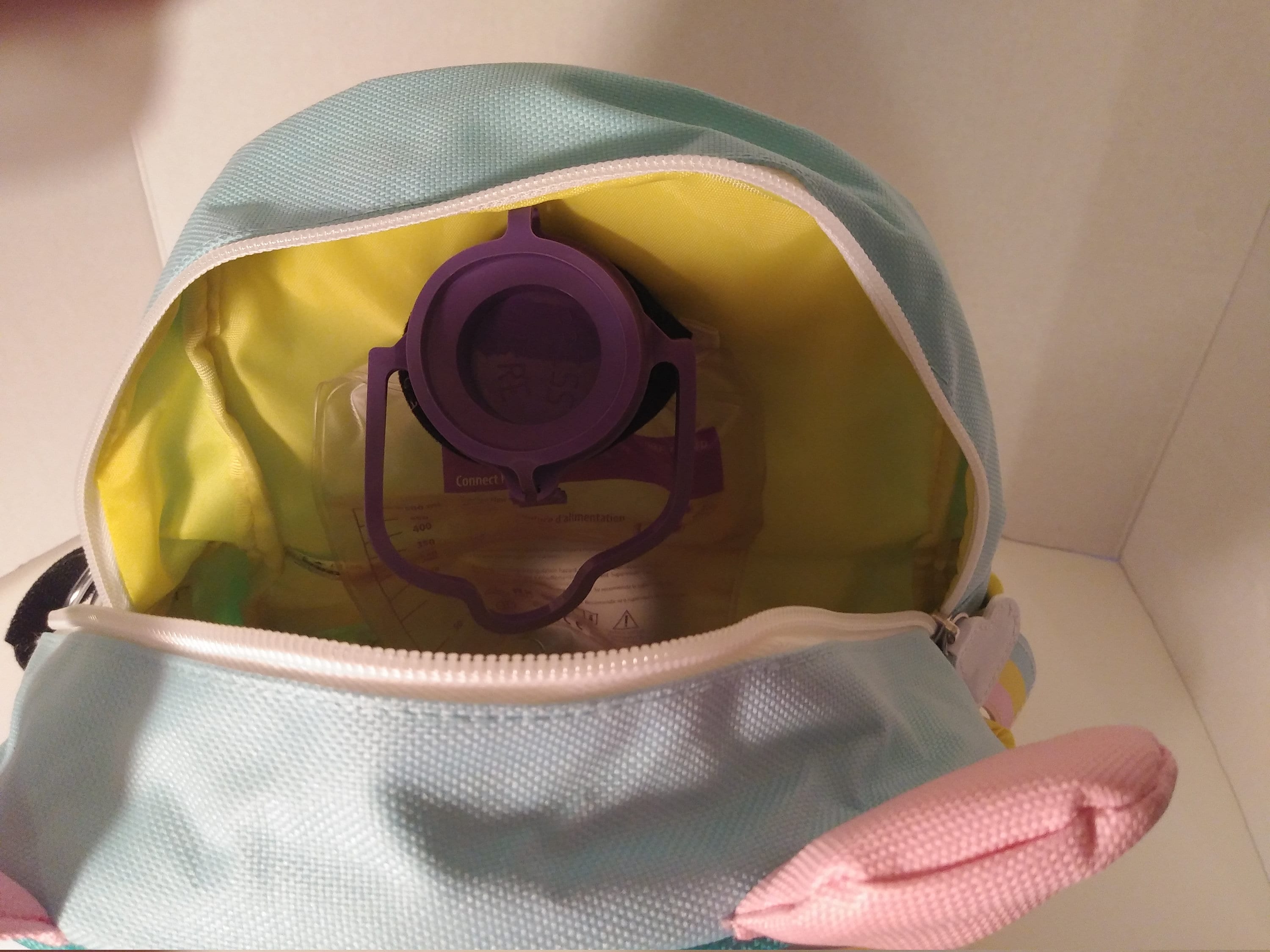 39.00 GTube Modified Feeding Tube Backpack SMALL 9 long x Etsy