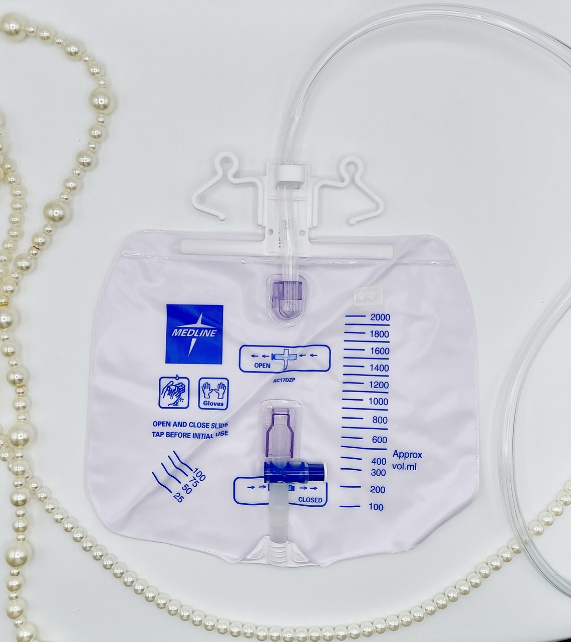 Catheter Bag Cover With Diamonds B2 Urine Drainage Bag Etsy UK