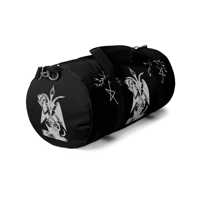 goth gym bag