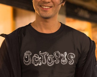 Octopus Sucker Font Shirt by OctoNation