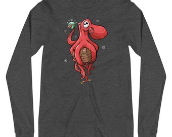 The Treasure Hunter - Octopus Long Sleeve Shirt