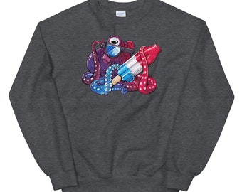 Bomb Bettie, The Day Octopus Sweatshirt