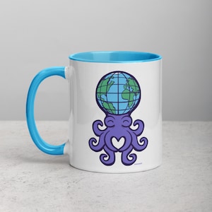 World Octopus Mug