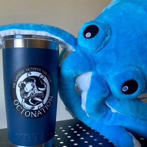 OctoNation Octopus Sticker Pack (5 Stickers Same Design)