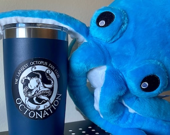 OctoNation Octopus Sticker Pack (5 Stickers Same Design)