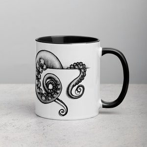 Escape! Octopus Mug by OctoNation - The Largest Octopus Fan Club!