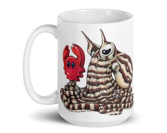 Crabby Chris Mimic Octopus Ceramic Mug