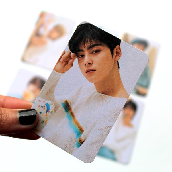 Astro Photocards ME version Fanmade Kpop Merch Cha Eunwoo Moonbin MJ JinJin Rocky Sanha Aroha