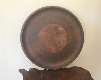 MCM Dansk Wenge Tray Teak Jens Quistgaard Charcuterie 16” 1960s By CaliforniaDreamin4Me