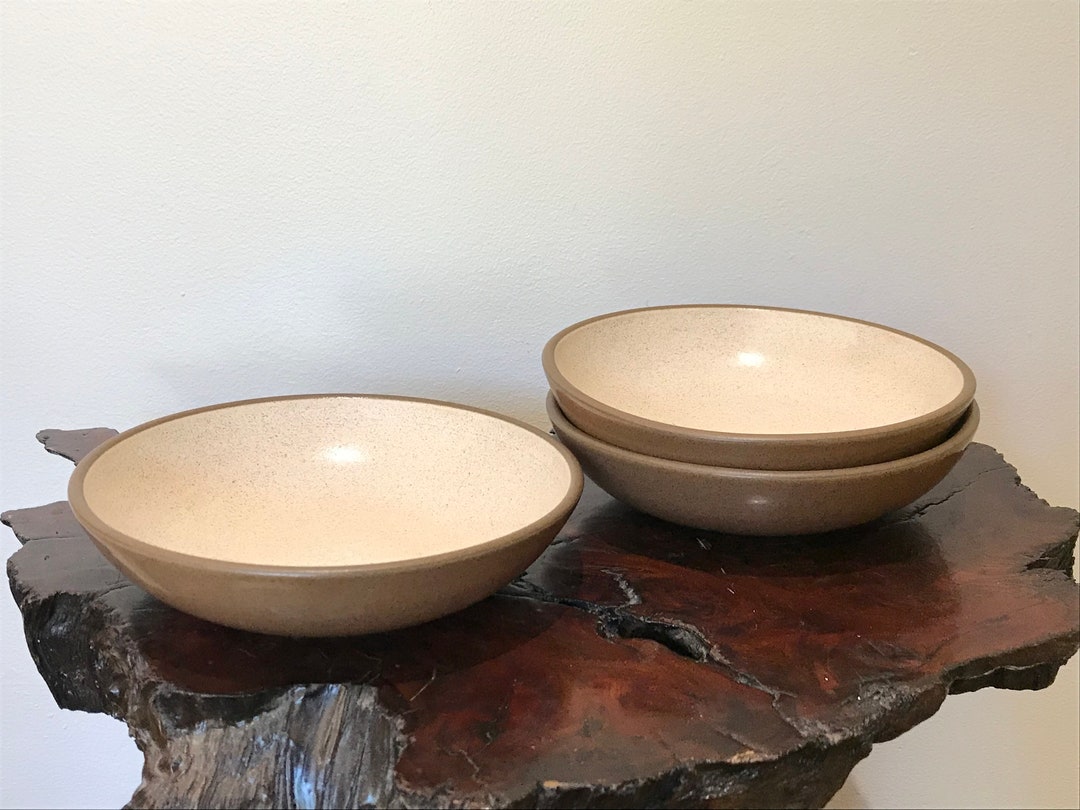 Heath Soup Bowls sandalwood Vintage Edith Heath Coupe Bowls Set/3 6.5 Etsy