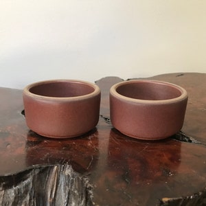 Heath Ceramics Small Ramekins Redwood Brown Tea Light Set/2 By CaliforniaDreamin4Me