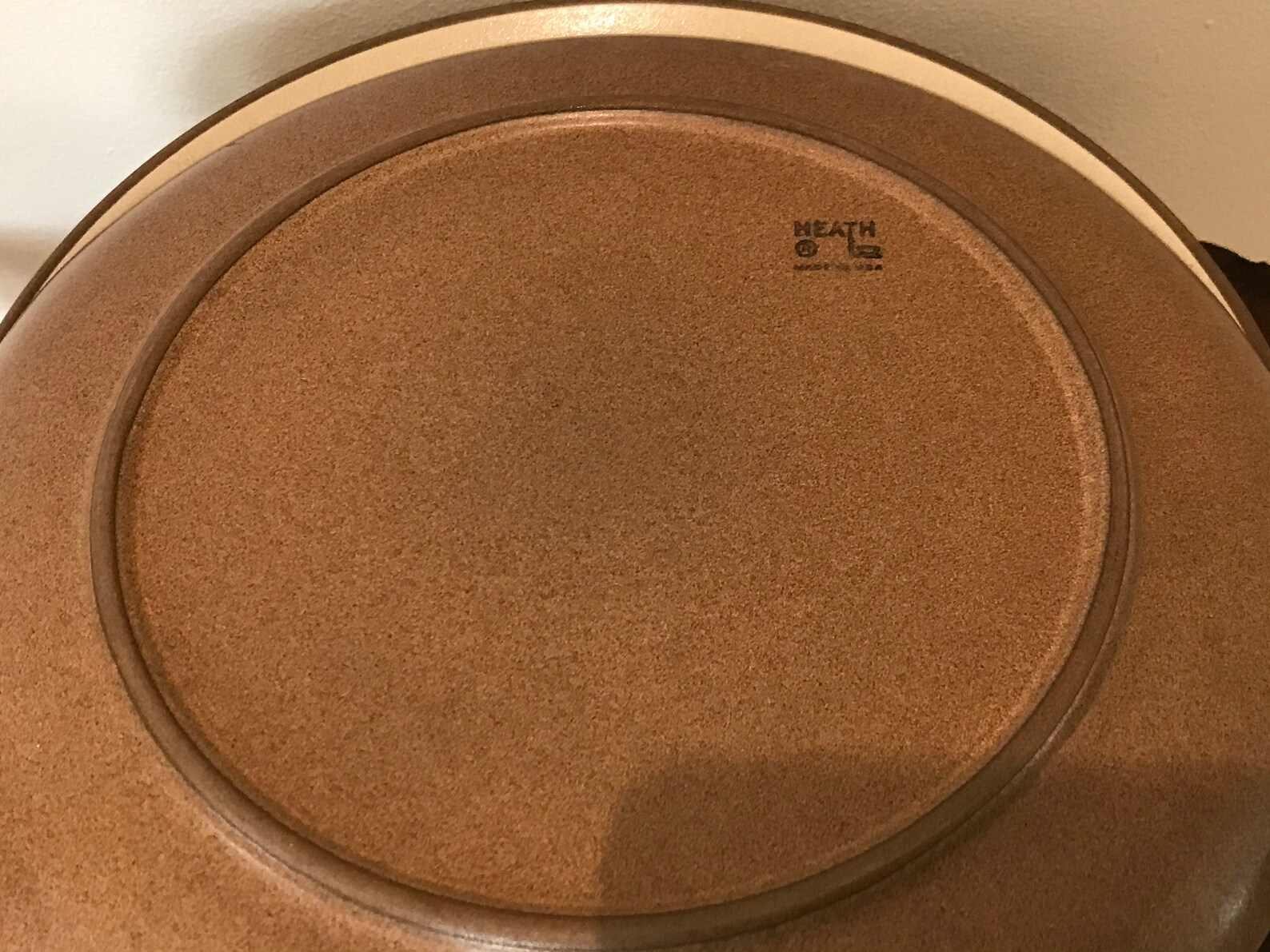 6 Vintage Heath Ceramics Sandalwood Dinner Plates 10 3/4 Etsy