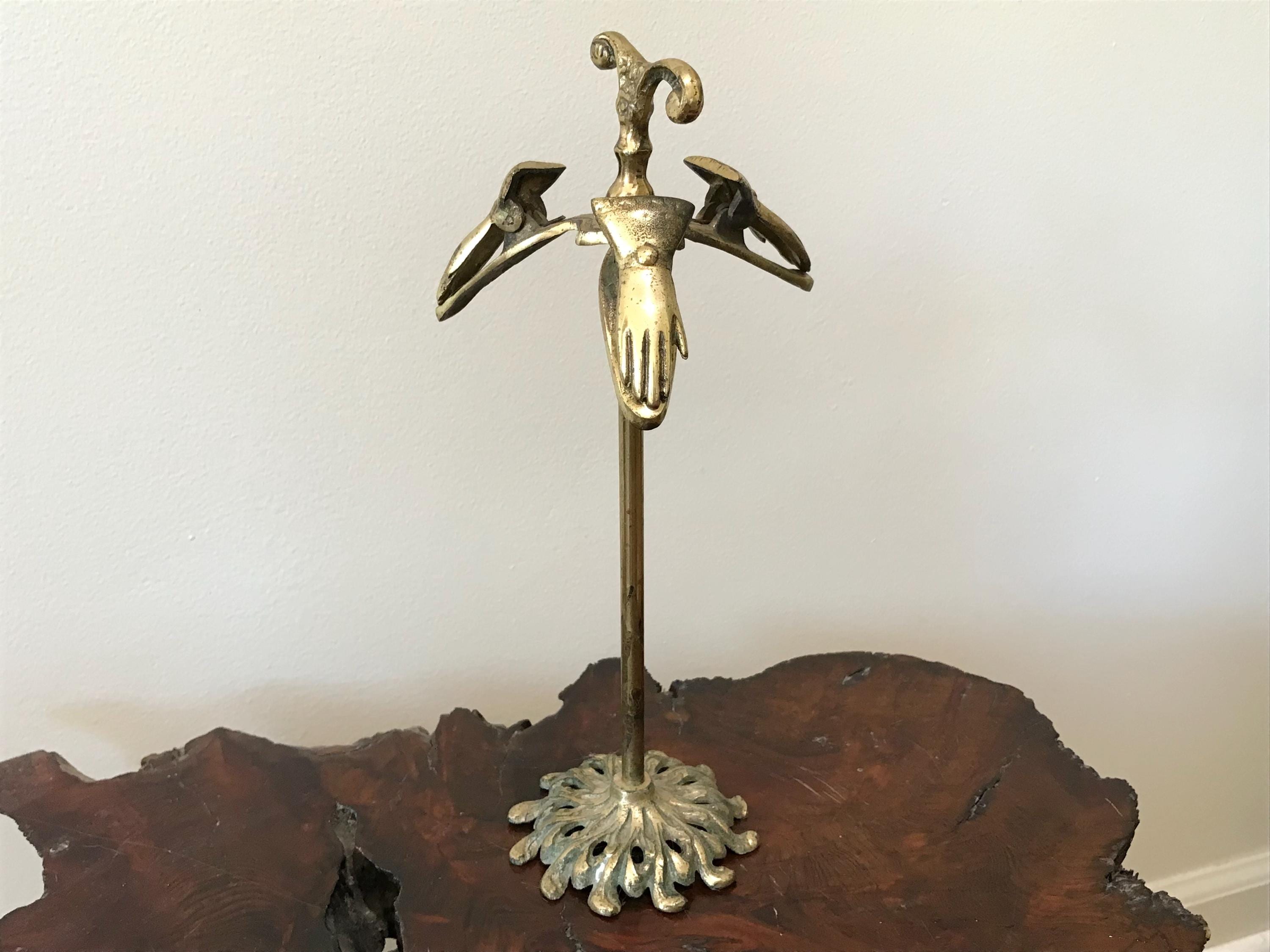 Vintage Brass Hand Picture Holder - Etsy