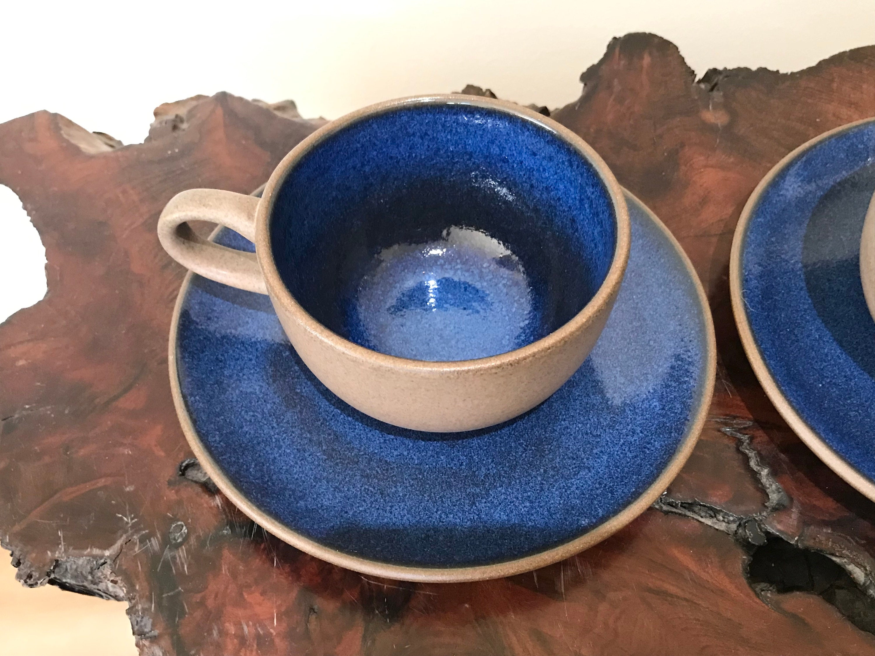 Amazon.com | TEVLAUXO Porcelain Tea Cups and Saucers Set of