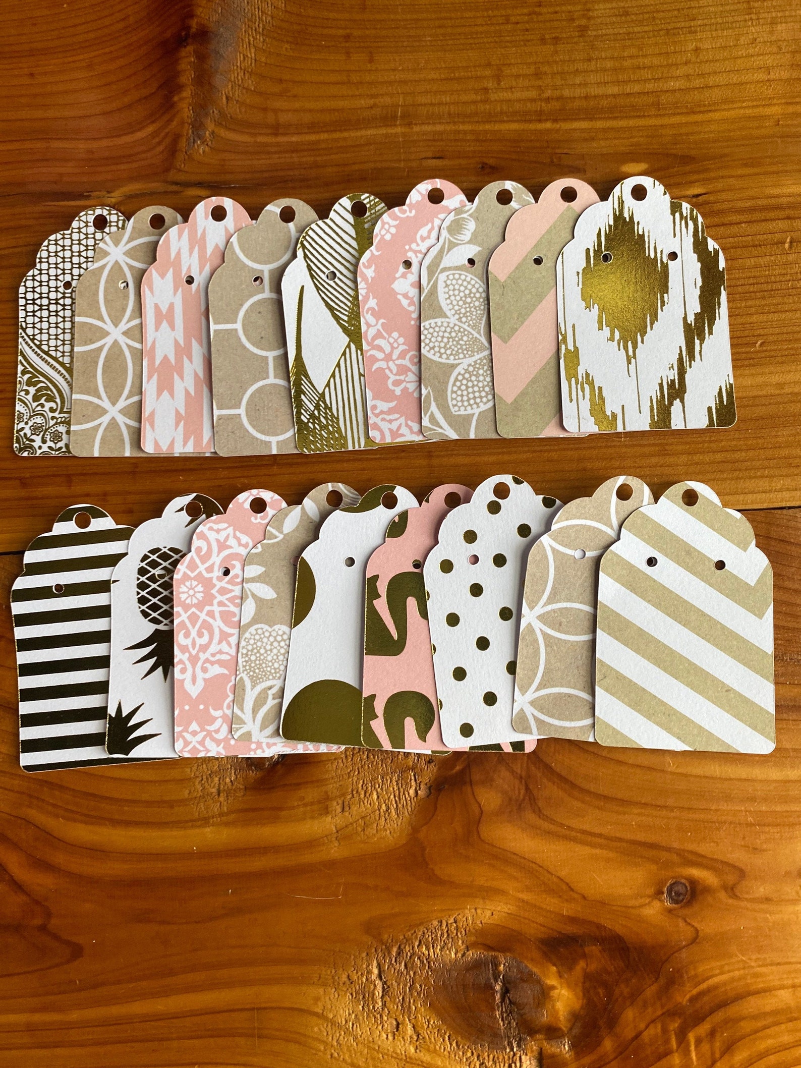 24 Earring Display Cardscardstock earring holdersjewelry Etsy